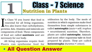 Class 7 Science chapter 1 question answer  Science Class 7 Chapter 1 question answer [upl. by Nibur]