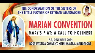 Inauguration amp Mass  Marian Convention  Rosa Mystica Convent Kinnikambla  Dec 7th 2024 [upl. by Notnel]