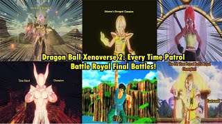 Dragon Ball Xenoverse 2 Every Time Patrol Battle Royal Final Battle [upl. by Anayia]