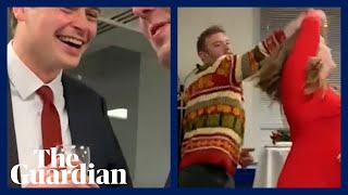 New footage shows Tories dancing at Christmas party in breach of lockdown rules [upl. by Arlo]