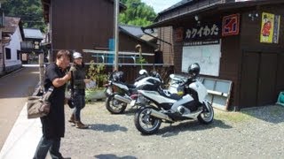 2012 HONDA NC700X女性ライダーさんvsINTEGRA700 北部九州案内ツー [upl. by Ahsinna]