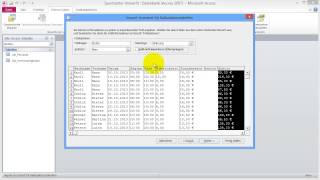 Access im Büro einsetzen Part 11 Tabelle aus Excel importieren [upl. by Ielhsa]