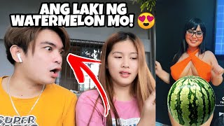 ARIGATO TIKTOK GIRLS REACTION VIDEO WITH MY JOWA REACT NOW BUGBOG LATER HAHA [upl. by Avilys]