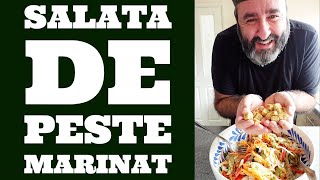 SALATA DE HAMSII 🥗  RETETA DE SALATA CU PESTE MARINAT [upl. by Furie244]