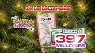 PUBLICIDAD Sorteo magno del 24 de diciembre [upl. by Trebo235]