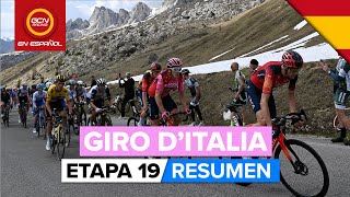 Resumen Giro DItalia 2023  Etapa 19 [upl. by Goulette30]