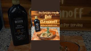 Low Carb Keto Friendly Beef Stroganoff [upl. by Osber675]