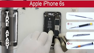 How to disassemble 📱 🍎 Apple IPhone 6S A1633 A1688 A1700 Take apart Tutorial [upl. by Ahserak]