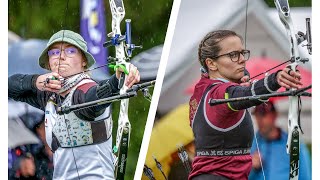 Clea Reisenweber v Aiko Rolando – recurve women bronze  2023 Veronicas Cup [upl. by Colet]