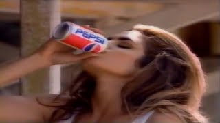 Best TV Commercial at the 1992 Superbowl Cindy Crawford Pepsi Advert  US SUPERBOWL COMMERCIAL [upl. by Bohner976]