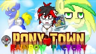 Pony Town Rainbow Factory 1 [upl. by Attenahs]