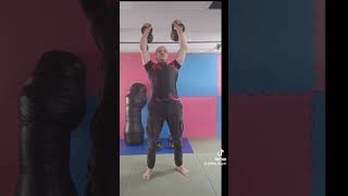 Double Kettlebell Press amp Squat The Ultimate Strength Combo [upl. by Oswin]