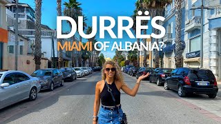 Miami Of Albania  DURRËS Albania 2021  What Is It Like 🇦🇱 [upl. by Brianna203]