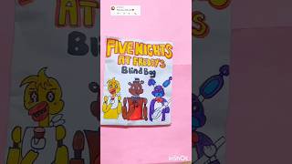 FNAF blind bag🐻 shorts squishy youtubeshorts blindbag papercraft viral fnaf asmr [upl. by Abba944]