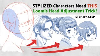 Master ANY Character Style with Loomis Method Beginner Friendly [upl. by Ailefo]