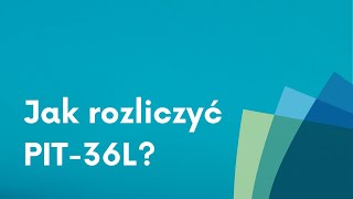 Jak rozliczyć PIT 36L w programie PIT PRO od podatnikinfo [upl. by Ahsiekal]