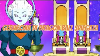 La gerarchia spiegata di dragon ball dragonball anime dbz dbsuper [upl. by Alahc612]