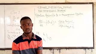 8 Equation Reducible to Homogeneous Differential Equations Part1 Non Homogeneous  ODE [upl. by Esinart]