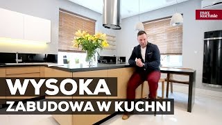 Wysoka zabudowa w kuchni  Studio Max Kuchnie Eltop  Ostrowiec Świętokrzyski [upl. by Salli]