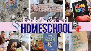 NEWHOMESCHOOL DAY IN THE LIFE 📓HOMESCHOOL SCHEDULE amp PLAN 2024 [upl. by Ramyar]