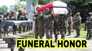 FUNERAL HONOR OF LATE PFC FELY IBABAO RES PA  RESERVIST VLOGGER [upl. by Sokul]