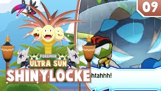 GIANT SPIDER AHHHHH Pokemon Ultra Sun and Moon ShinyLocke Lets Play w aDrive Ep 9 [upl. by Iver]