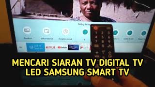 Cara Setting Siaran TV DIGITAL TV LED Samsung 4 Series N4300 Class [upl. by Burke]