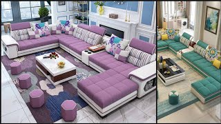 70 latest Ushaped corner sofa set design ideas 2021 [upl. by Irved576]