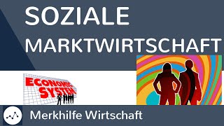 Soziale Marktwirtschaft  Grundlagen Rolle des Staates Kennzeichen Pro amp Contra einfach erklärt [upl. by Nirda]