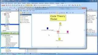 2012 MAXQDA 10 and MAXQDA 11 MAXMaps  Code Theory Model [upl. by Vilhelmina]