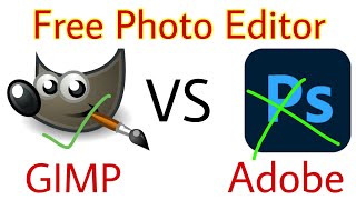 GIMP Adobe Photoshop Alternate Free for Use HINDI [upl. by Ennylcaj]