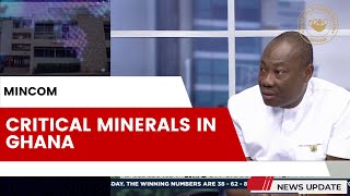 Critical Minerals in Ghana GTV  Martin K Ayisi CEO Minerals Commission [upl. by Epolulot693]