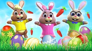 Sleeping Bunnies 🐰  More 3D Songs and Rhymes For Kids  Nursery Rhyme Street [upl. by Nylodnewg]