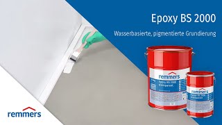 Remmers Epoxy BS 2000 [upl. by Syck446]