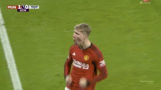 Rasmus Hojlund Goal vs Tottenham  Man United vs Tottenham [upl. by Anizor]