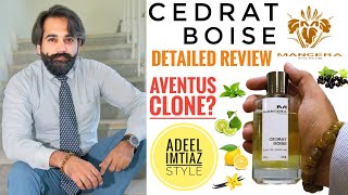 Mancera Cedrat Boise Fragrance Review [upl. by Auhesoj]