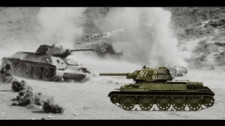 T34 Action footage [upl. by Sheilah]