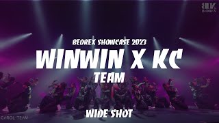 WINWIN X KC TEAM  BEDREX SHOWCASE 2023 59  WIDE SHOT [upl. by Grace271]