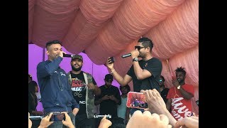 Iraj Kaizer kaiz and Fill T live  Ambalantota Hip Pop Festival [upl. by Folly]