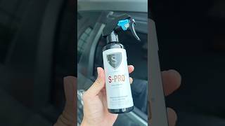 SPro Glass Coating hydrophobic daun talas pembersihkaca sproglasscoating glasscoating [upl. by Hall]