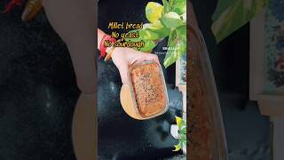 instant foxtail millet bread without yeast shortsfeed shortsvideo [upl. by Kilam107]