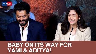 BTown Couple Yami Gautam amp Aditya Dhar Announce Pregnancy On Article 370 Trailer Launch [upl. by Ros328]