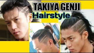 Model Rambut Takiya Genji 💈Bebas Gunting [upl. by Grussing]