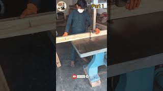 Part 1 Process making simple 🛏bedwood bed designBeautiful bed ideafurnitureWoodworking [upl. by Meek908]