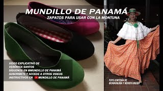 La montuna y zapatos a usar con ella [upl. by Ardnoik]