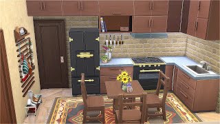 The Sims 4  1313 21 CHIC STREET 2 bd APARTMENT  San Myshuno  City Living  No CC  Stop Motion [upl. by Lauri]