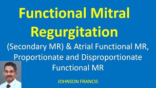 Functional Mitral Regurgitation [upl. by Blumenthal936]