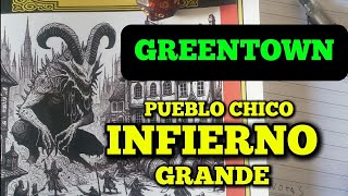 GREENTOWN  PARTIDA Y RESEÑA DE PRINT AND PLAY [upl. by Ioab574]