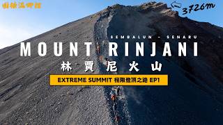 【Mount Rinjani】ep1林賈尼火山｜最美火山徒步路線｜差點沒腿軟｜印尼第二高活火山｜4D3NSembalun  Senaru ｜SUB ENG｜EXTREME HIKE [upl. by Aiki391]