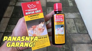 Review Minyak Urut Cap Dragon 60 ml Minyak Gosok Super Hot [upl. by O'Conner]